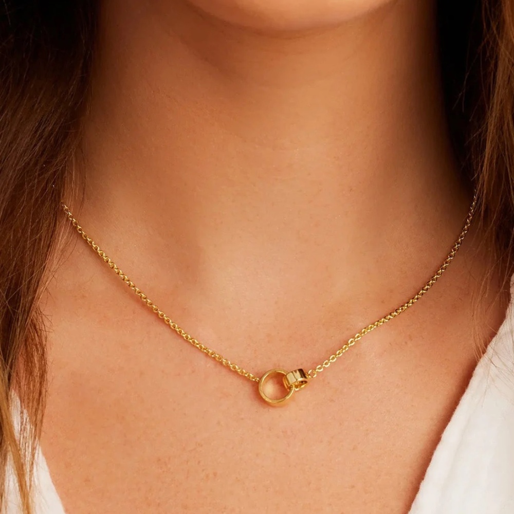 Gorjana Gold Ring Necklace